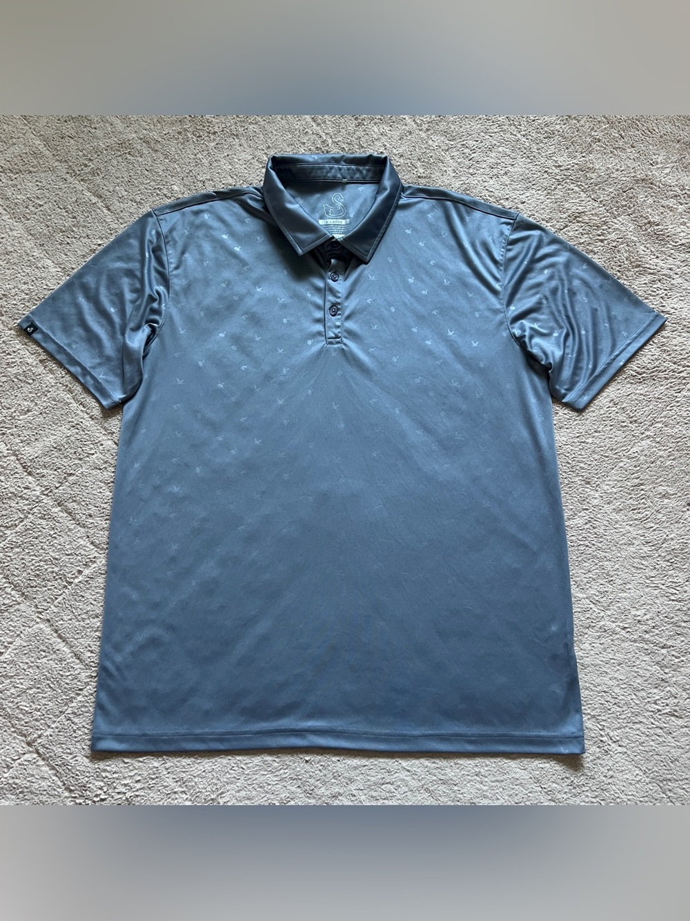 Swannies Byrd Golf Polo Performanxe Athleisure Stretch Sporty Sz XL